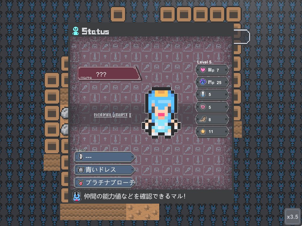 Only open the status menu RA26073184 - 072 Project｜Game Platform
